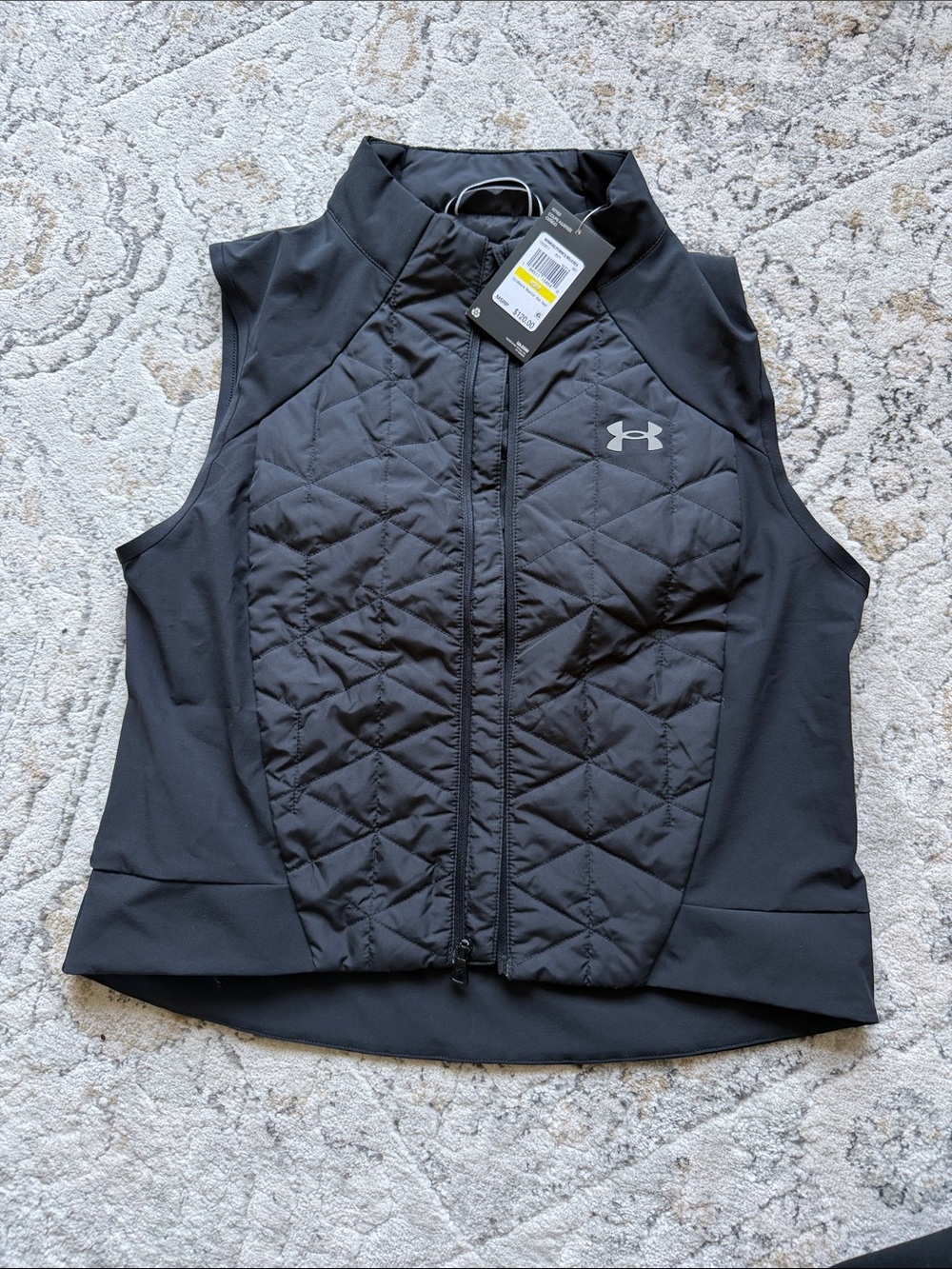 Under Armour Women's Black Quilted Active Vest